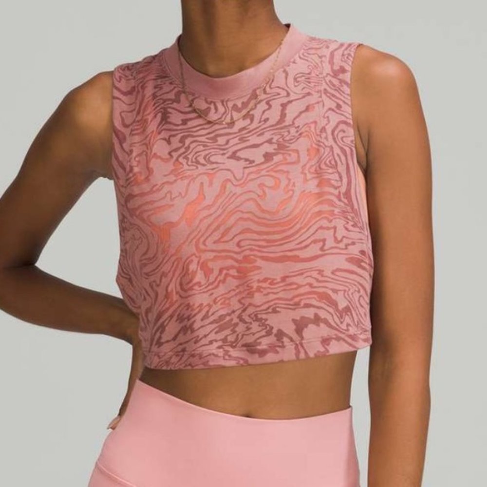 Lululemon All Yours Crop Tank Top